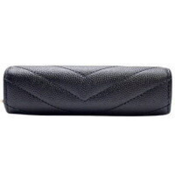 Saint Laurent Bifold YSL PARIS Caviar Wallet Black Leather Monogram - Picture 4 of 6